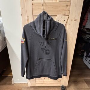 NFL Black and Gold Interior Lined Hooded Sweatshirt - Nike Team Apparel
